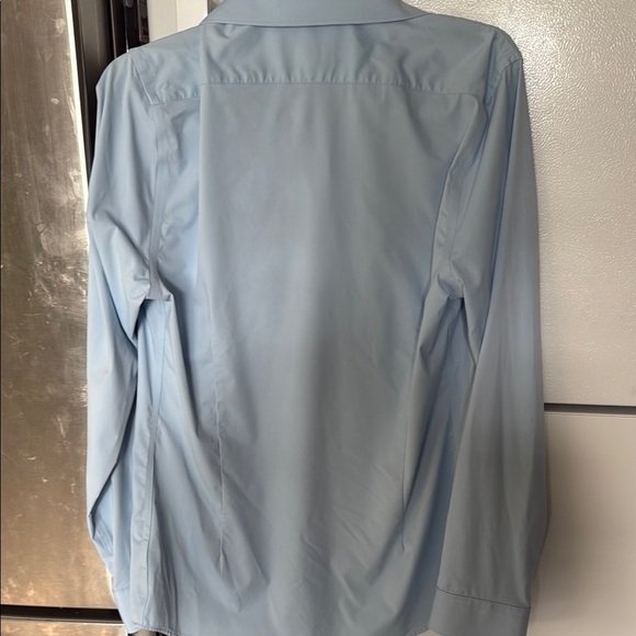 Express Blue Dress Shirt Classic Business Style - Picture 3 of 4